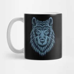 Vintage Wolf head Mug